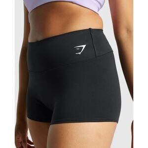 Gymshark Training Quad Shorts ShortyShorts WOMENS Size Small Black